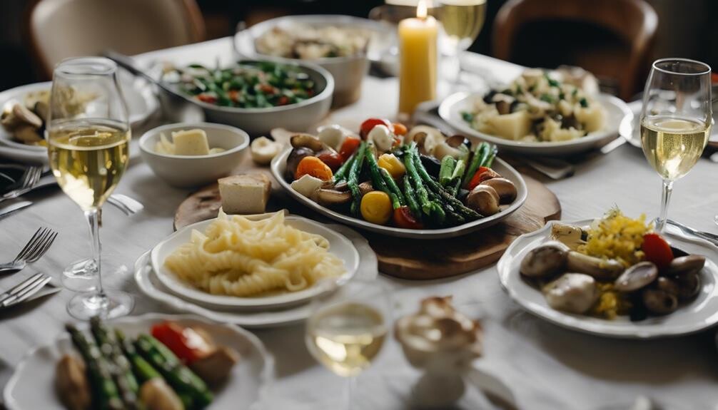 alfredo sauce side dishes