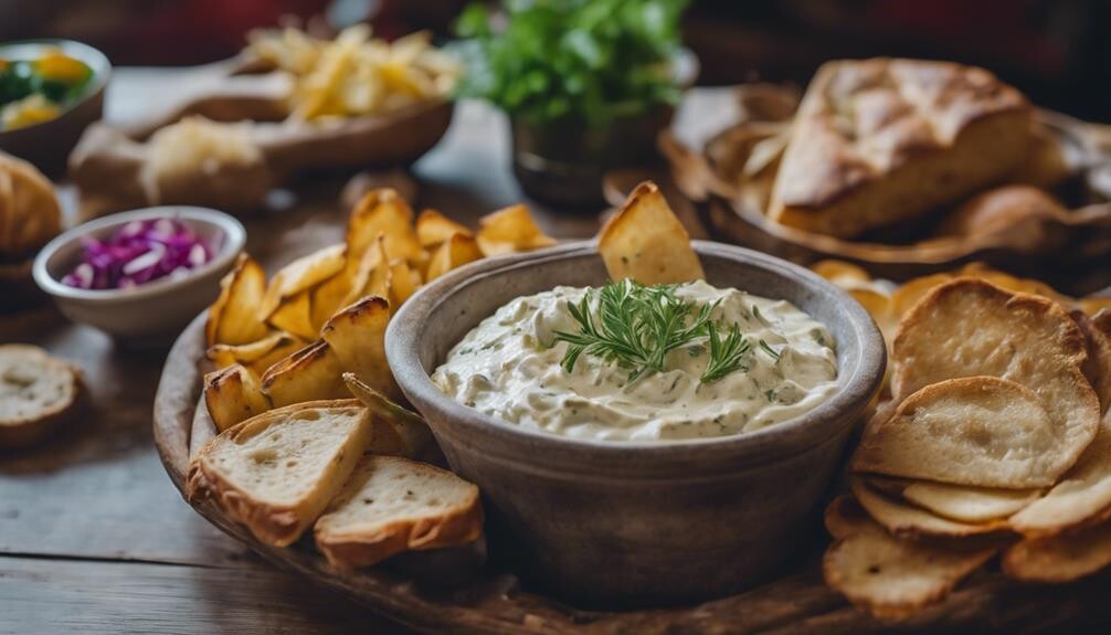 artichoke dip pairing ideas