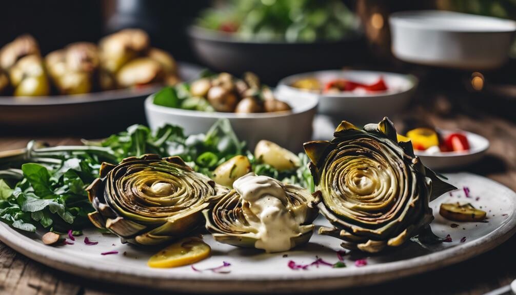 artichoke pairing side dishes
