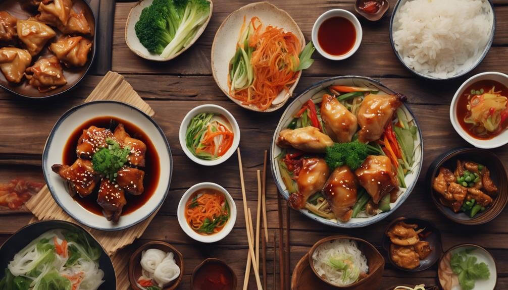 asian chicken side dishes