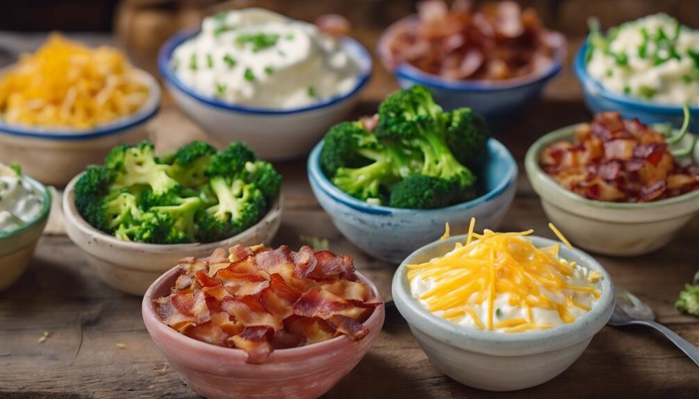 baked potato bar sides