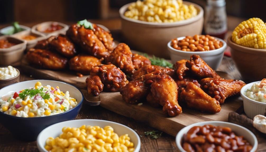 bbq wings side dishes