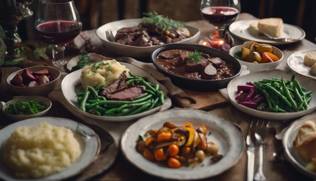 beef burgundy side dishes