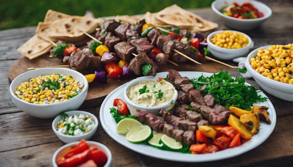beef kebab side dishes