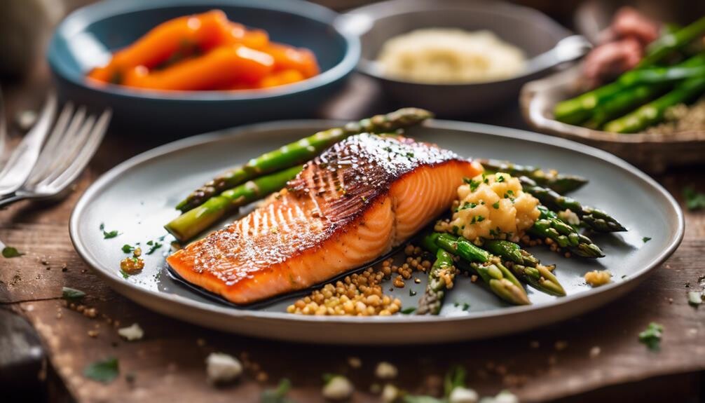 bourbon salmon side dishes