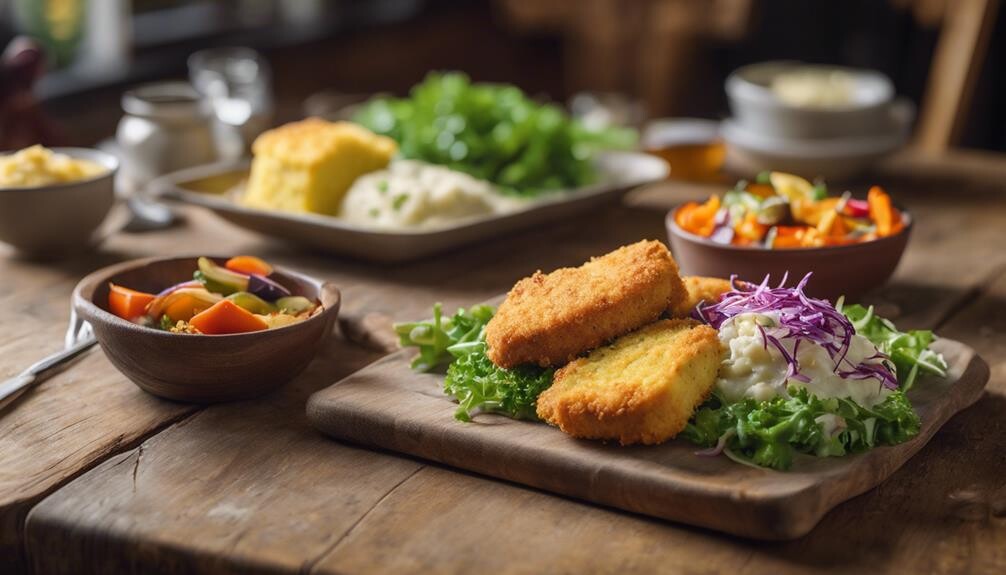 breaded chicken side dishes