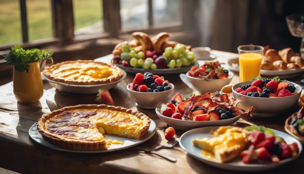 breakfast quiche side dishes