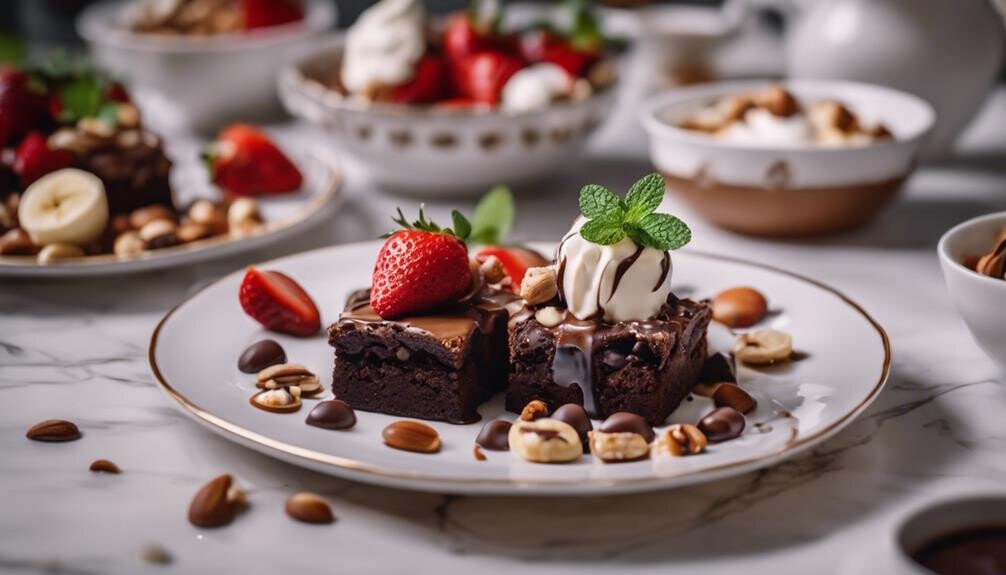 brownie dessert side dishes