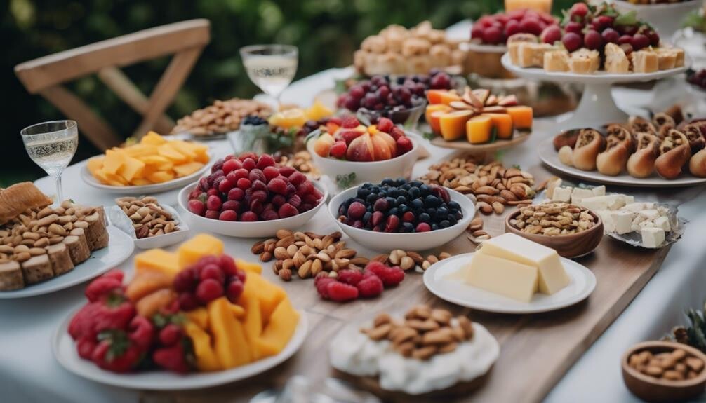 cake party side dishes