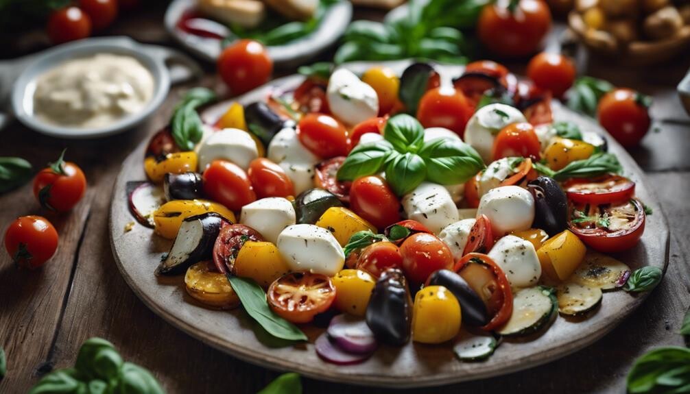 caprese salad pairing ideas