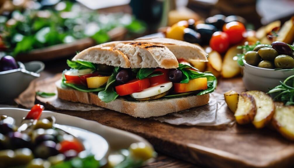 caprese sandwich side dishes