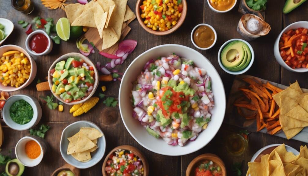 ceviche side dish options