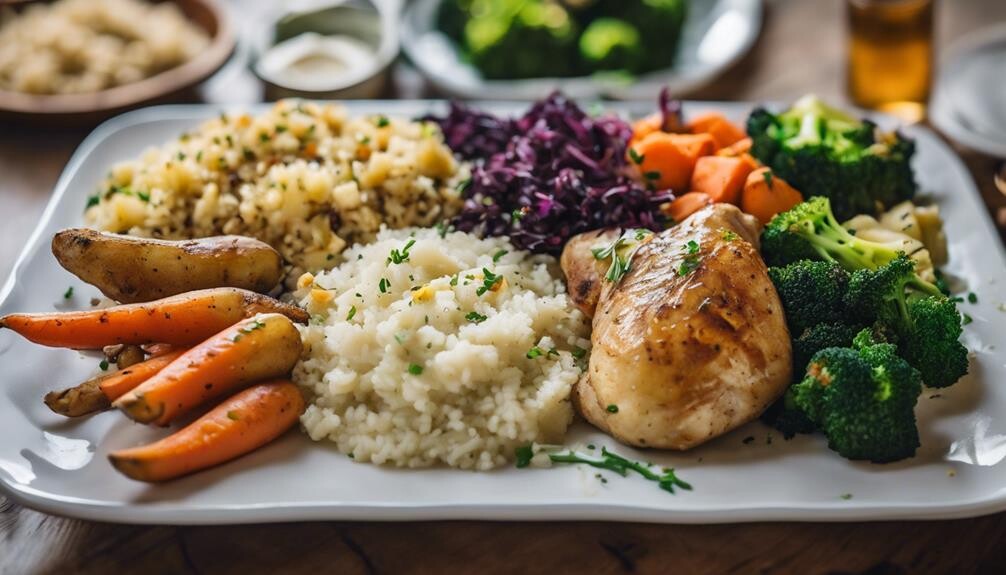 chicken and broccoli sides