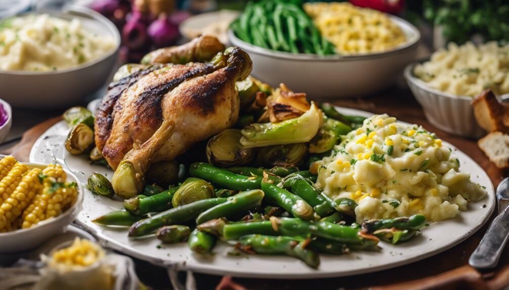 chicken and noodles sides