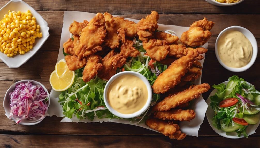 chicken fingers side dishes