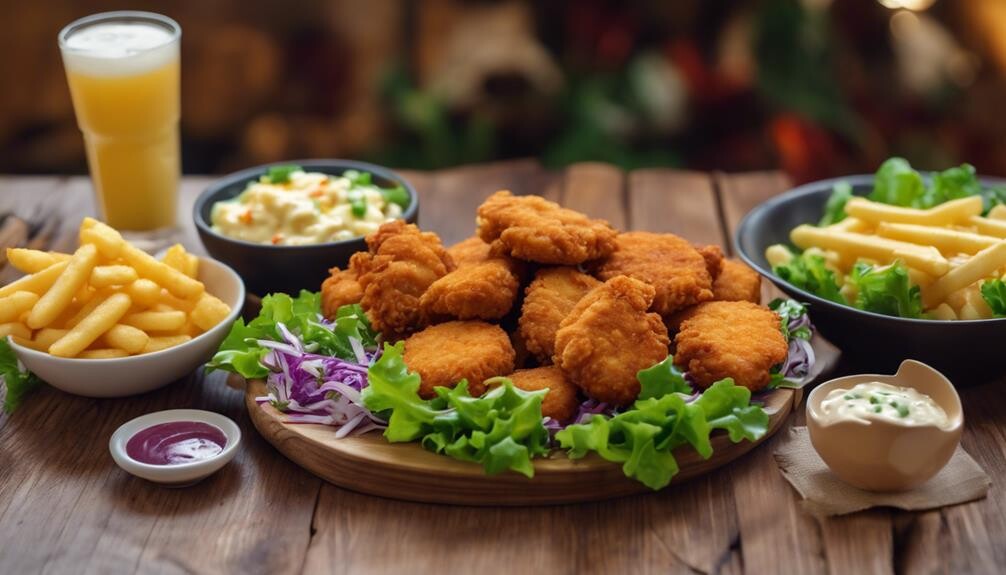 chicken nugget side dishes