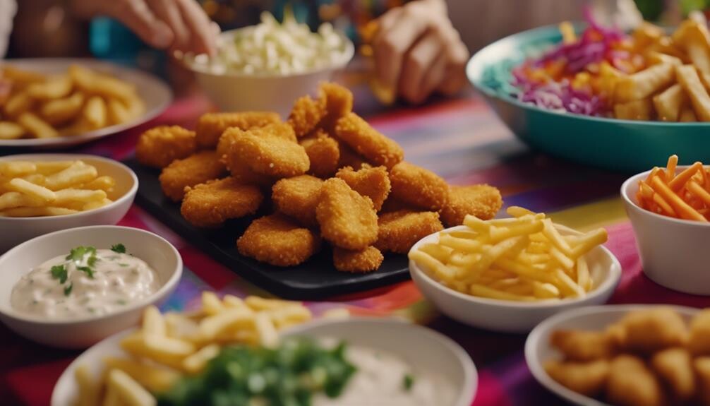 chicken nuggets party sides