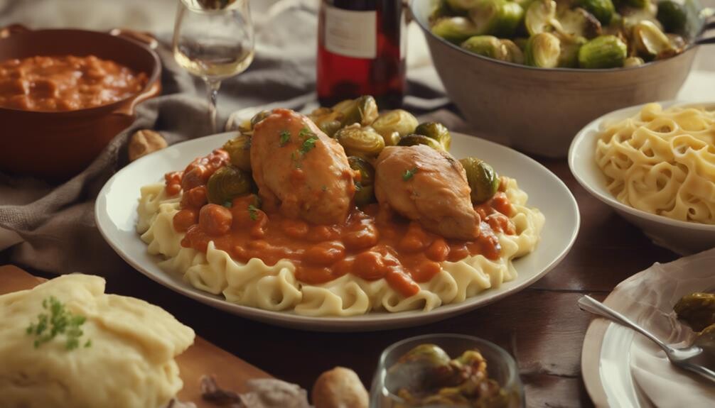 chicken paprikash side dishes