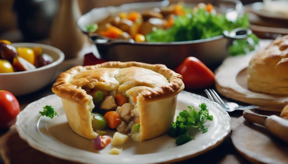 chicken pot pie sides