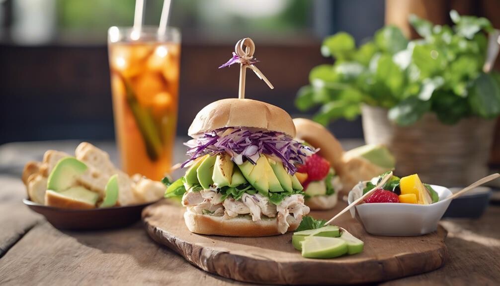 chicken salad side dishes