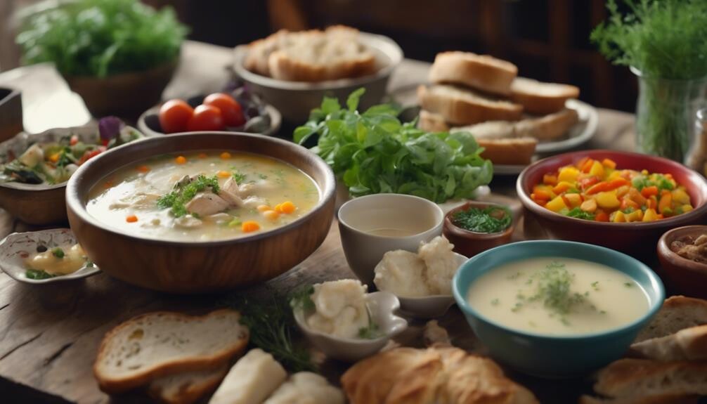 chicken soup side dishes