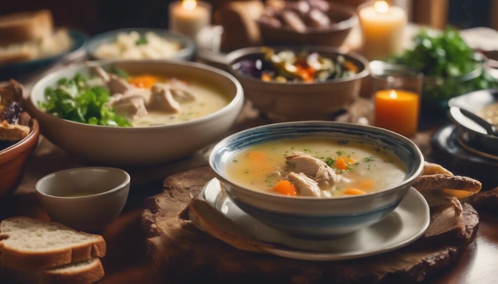 chicken soup side dishes