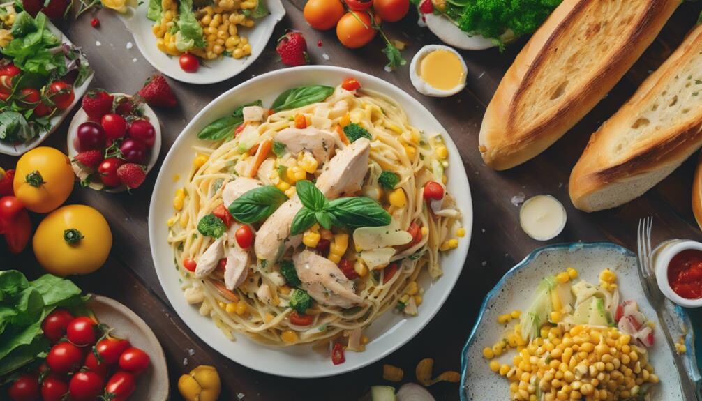 chicken spaghetti side dishes