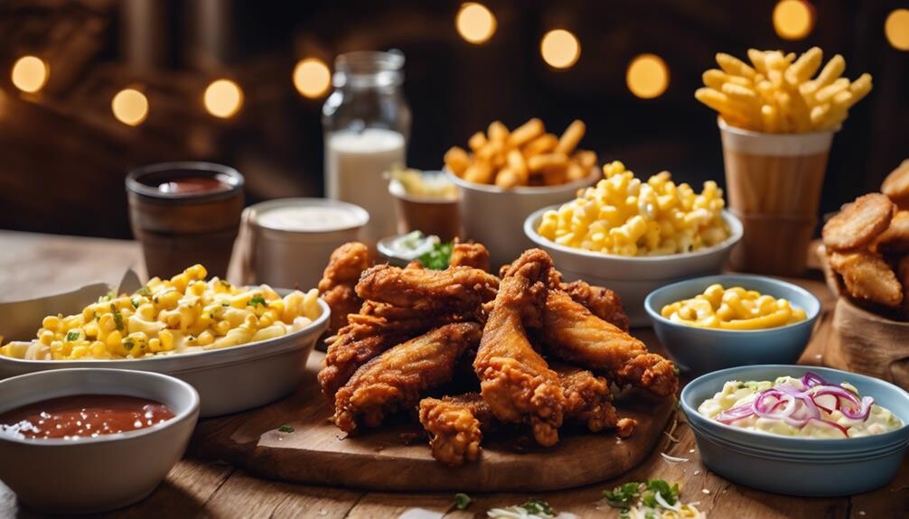 chicken wings side dishes