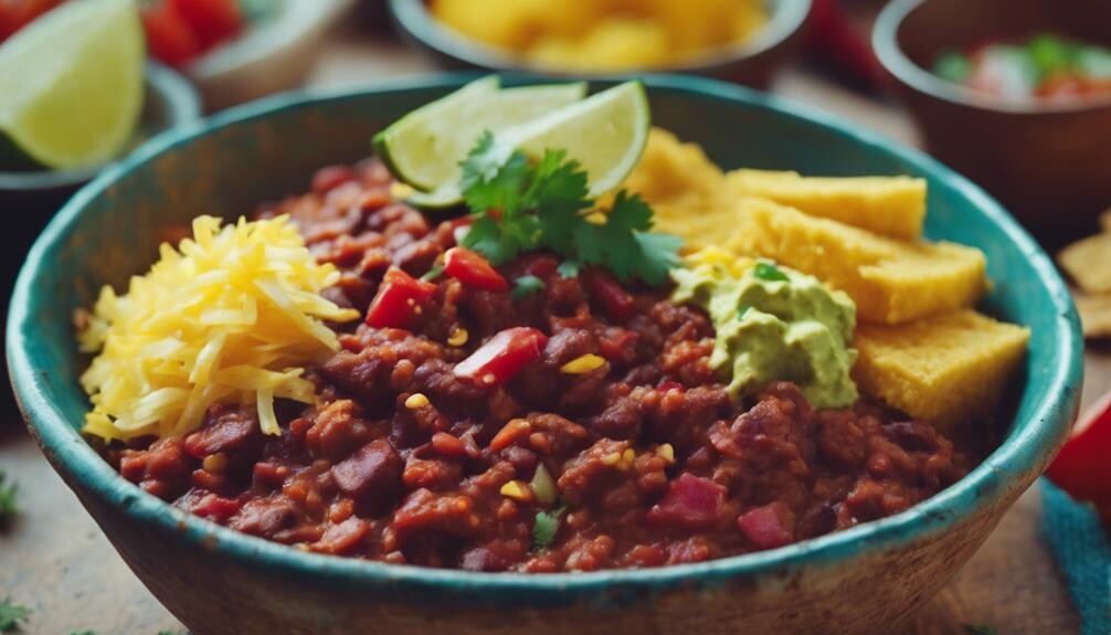 chilli con carne sides