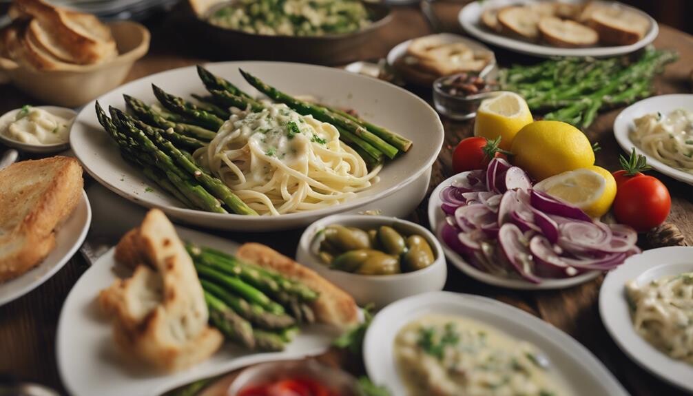 clam sauce side dishes