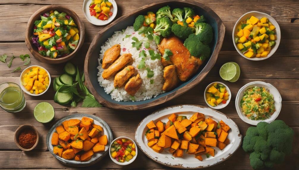 coconut chicken side dishes