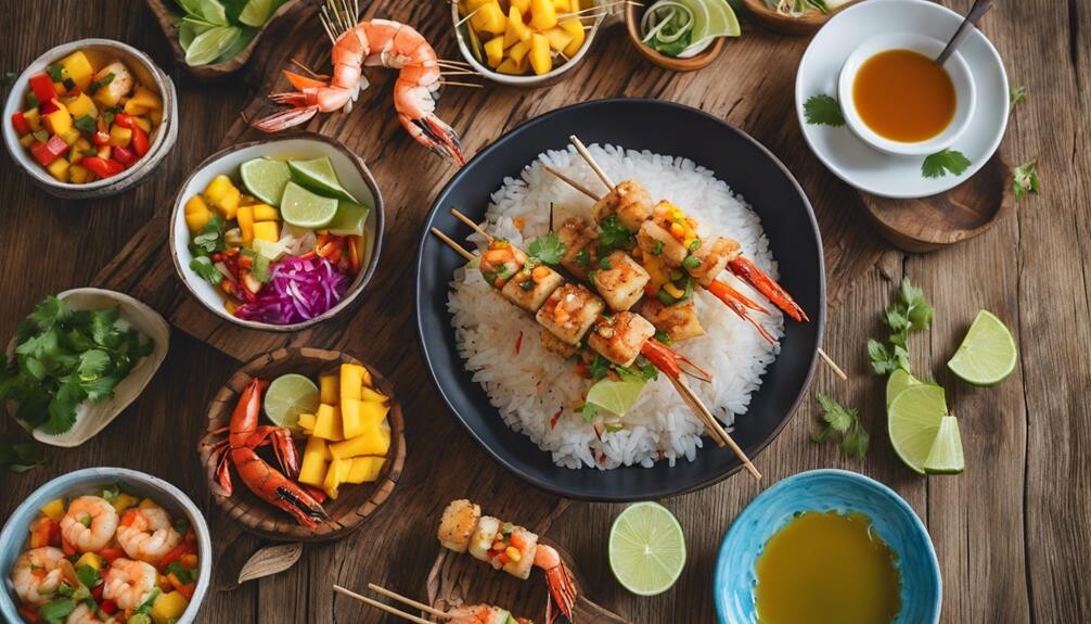 coconut ginger rice pairings