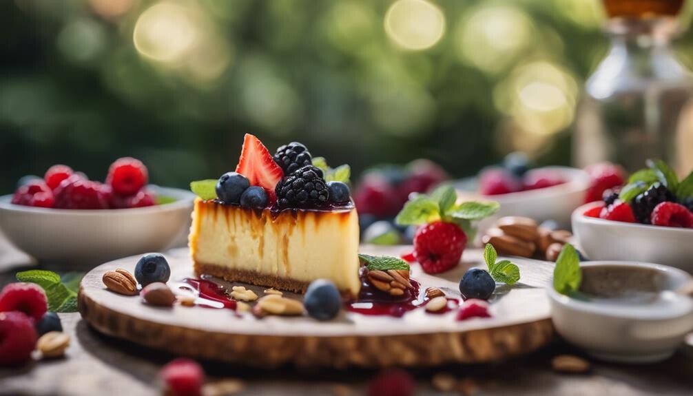 complement basque cheesecake perfectly