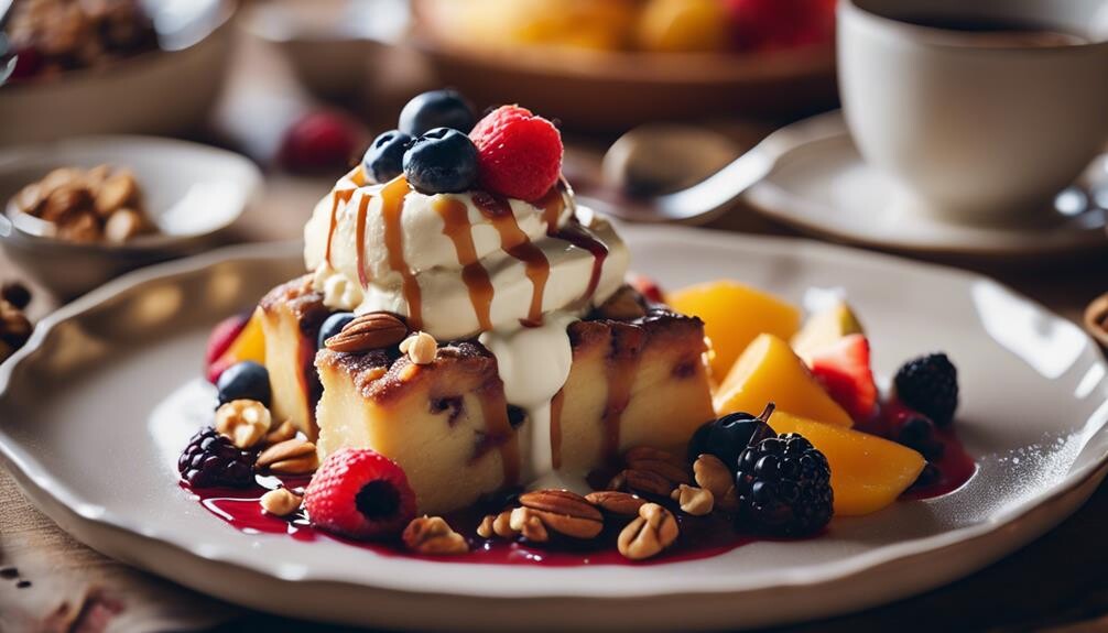 complement bread pudding perfectly