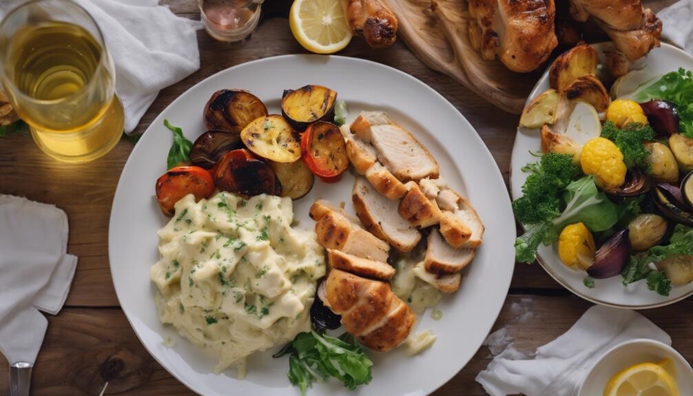 complement caesar salad perfectly