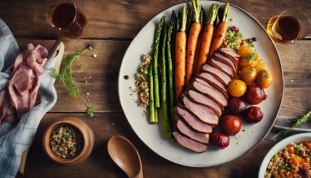 complement carrots with sides