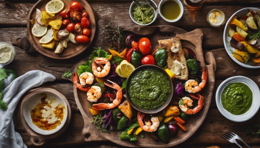 complement chimichurri shrimp perfectly
