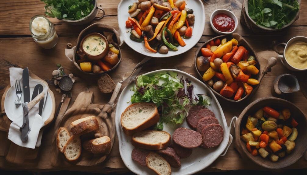 complement duck sausage with