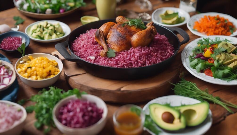 complement red rice dishes