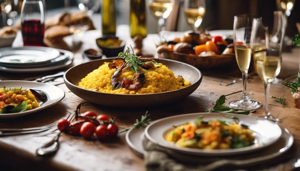 complement risotto milanese perfectly