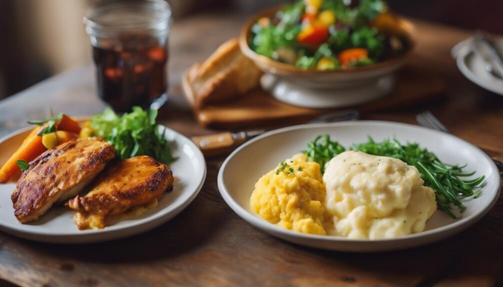 complement smothered chicken perfectly