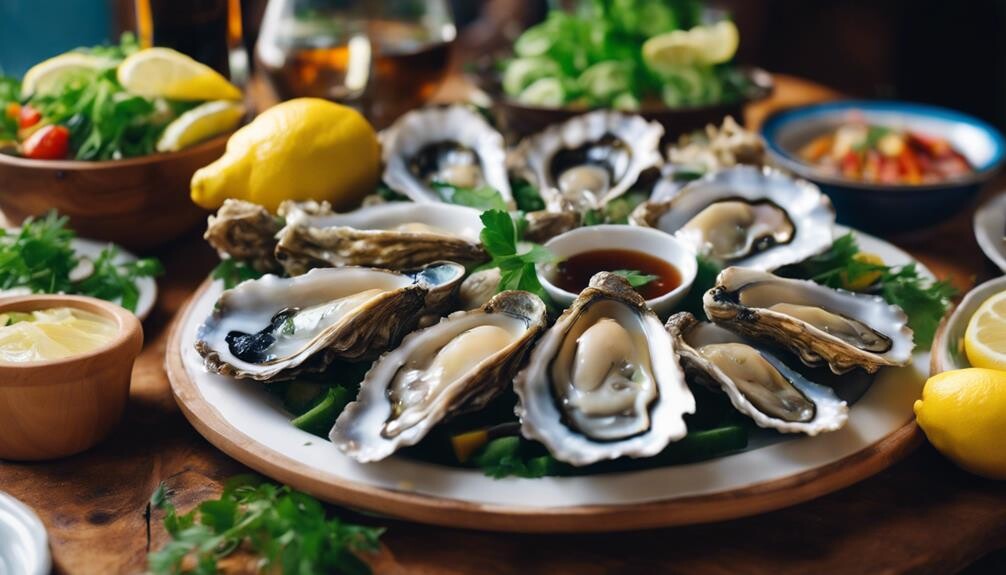complement steamed oysters perfectly