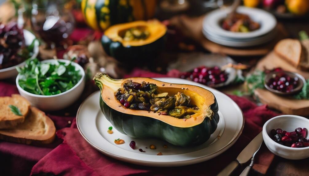 complement stuffed squash perfectly