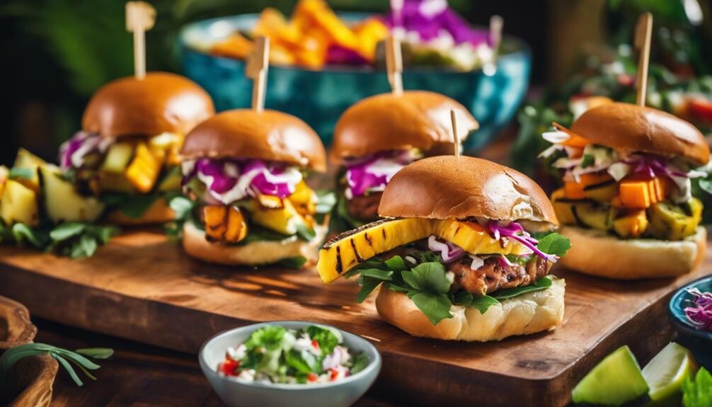 complement your hawaiian sliders