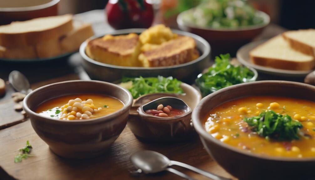 complementing 15 bean soup