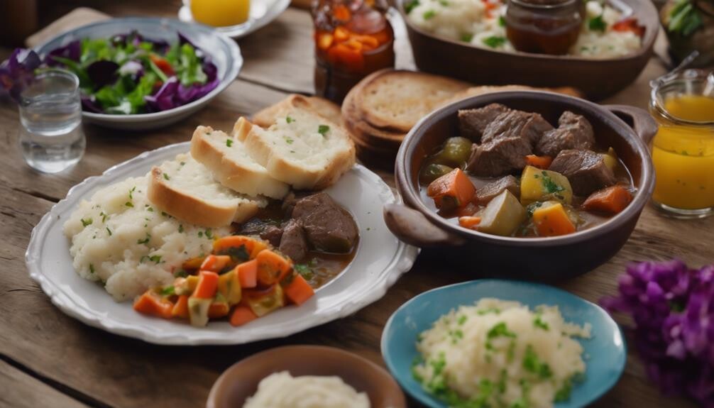 complementing beef stew perfectly