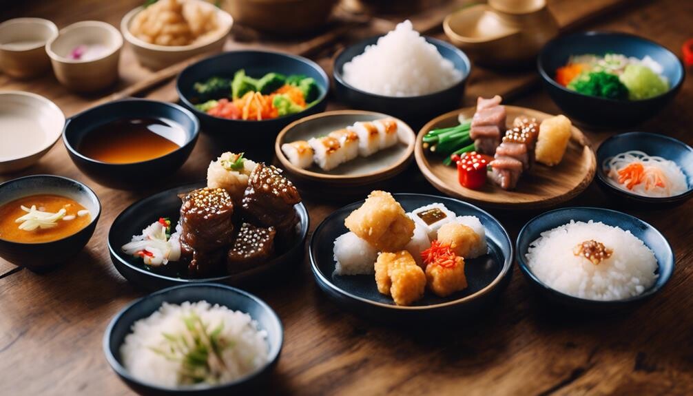 complementing beef teriyaki dishes