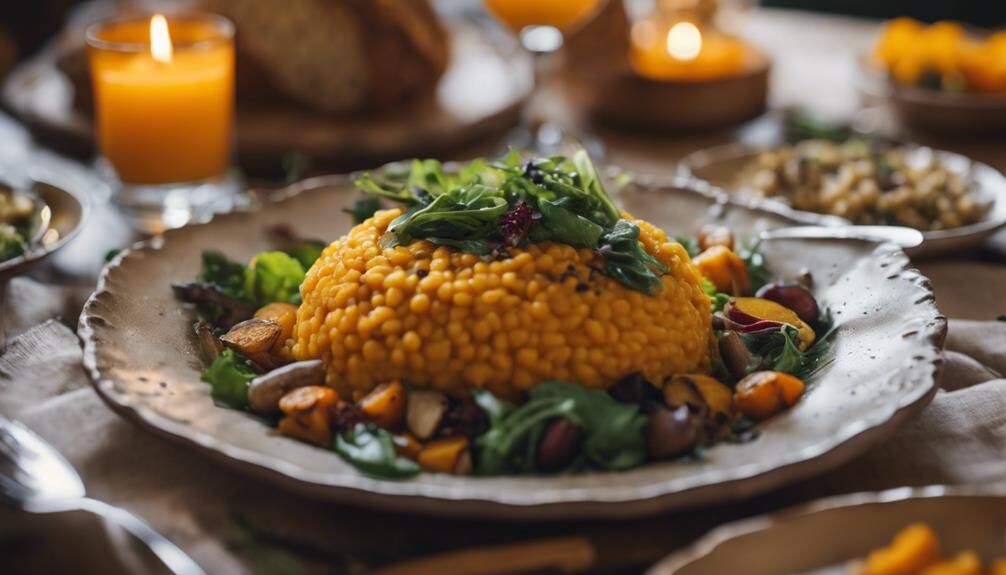 complementing butternut squash risotto