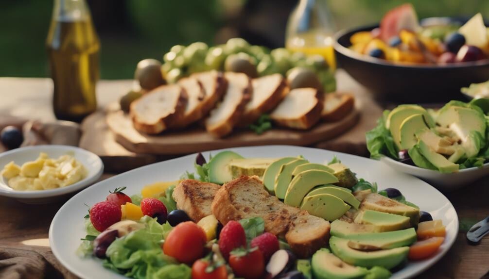 complementing caesar salad with sides