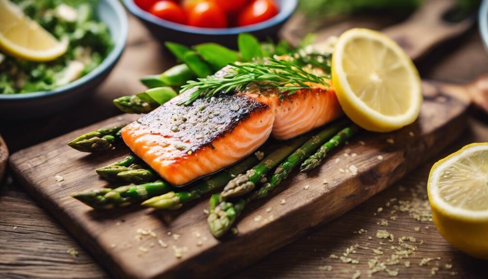 complementing cedar plank salmon